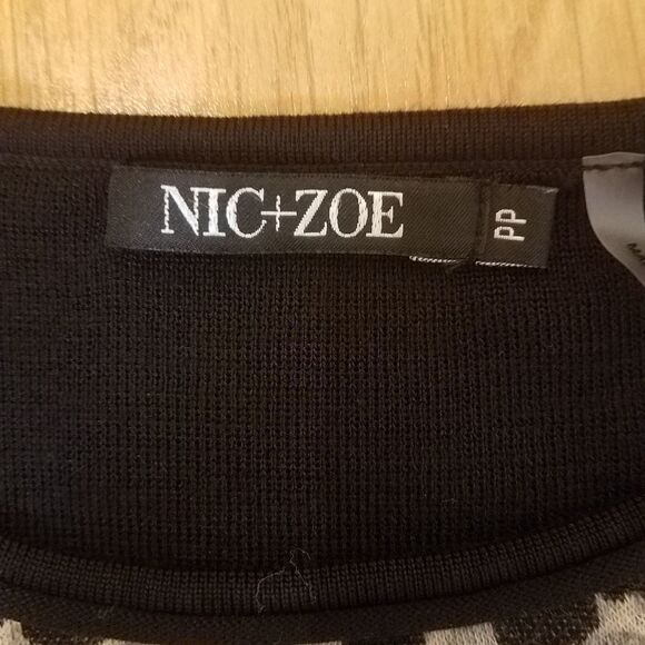 NIC+ZOE Into the Wild Sweater sz PP (Petite Small) - Picture 10 of 10